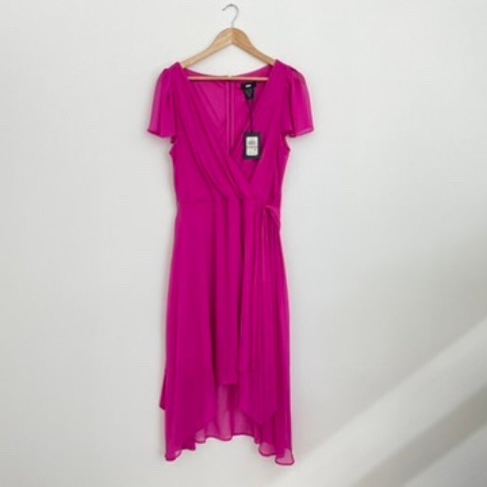 DKNY size 12 raspberry pink dress